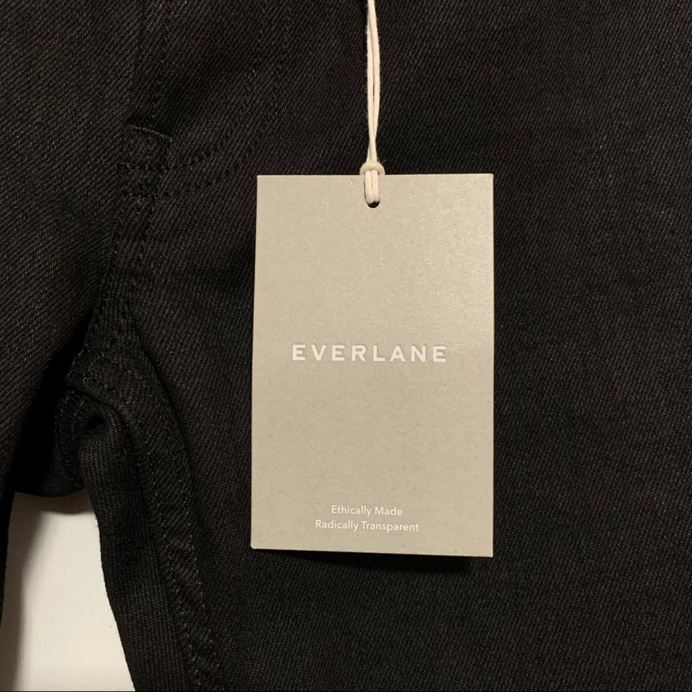 NWT Everlane Mid-Rise Black Jeans - Size 25 - Picture 3 of 13